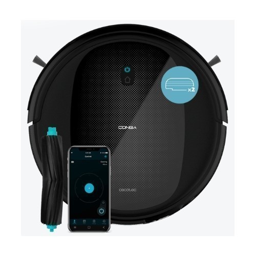 ROBOT ASPIRADOR CONGA FLASH CONNECTED TITANIUM